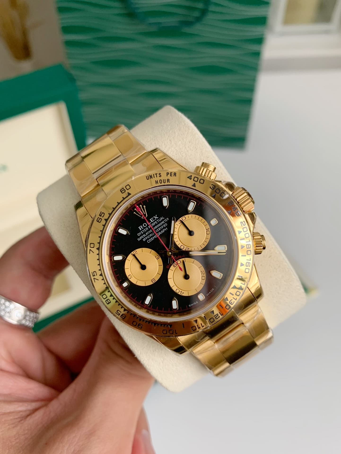 RLX Cosmograph Daytona All Gold Series Men's Watch