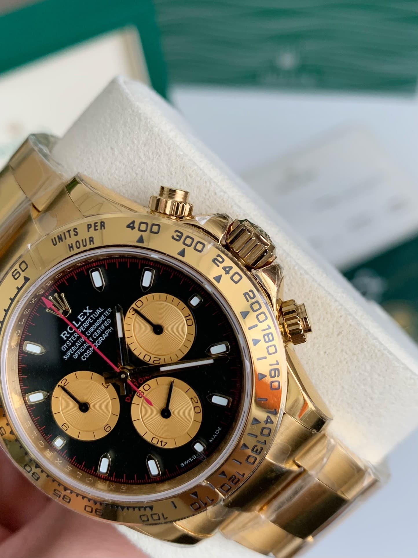 RLX Cosmograph Daytona All Gold Series Men's Watch