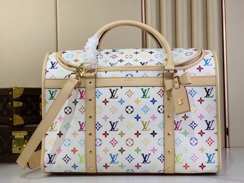 L X V DOG CARRIER Pet bag 44x32x23cm(Multiple colors)
