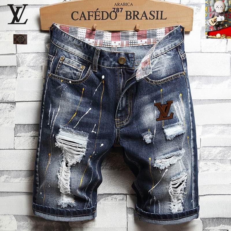 L X V Jean shorts