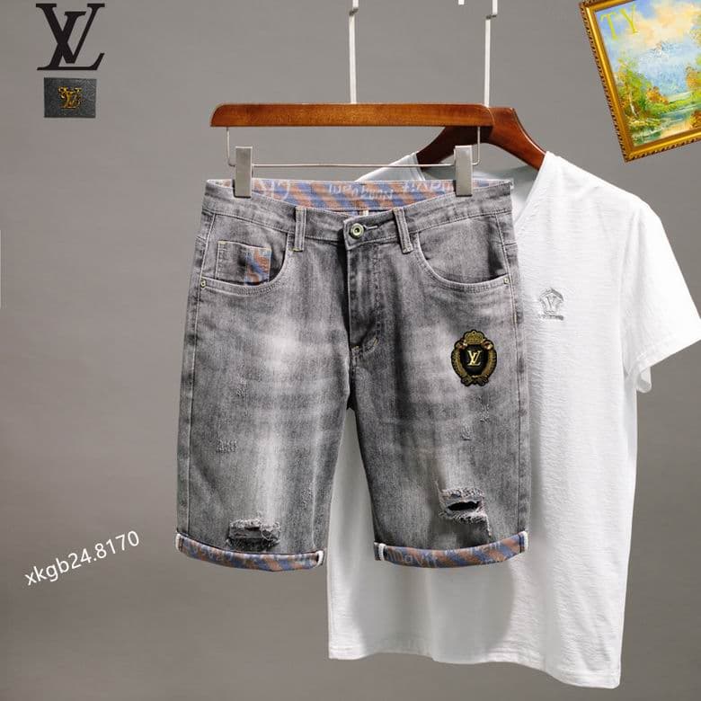 L X V Jean shorts