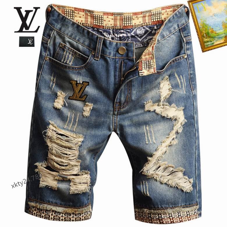 L X V Jean shorts