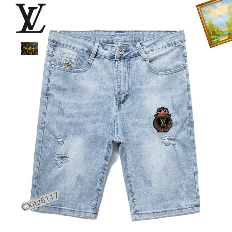 L X V Jean shorts