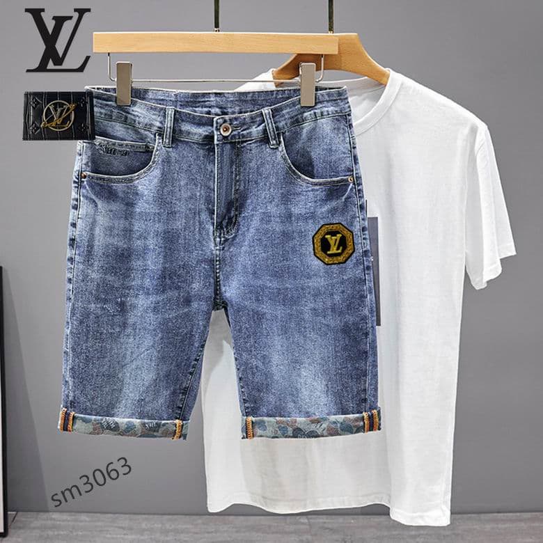 L X V Jean shorts