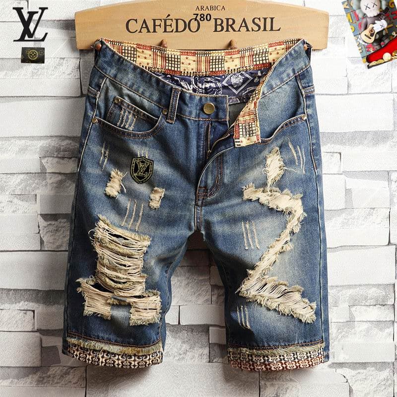 L X V Jean shorts