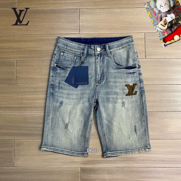 L X V Jean shorts
