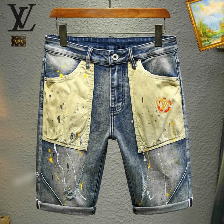 L X V Jean shorts