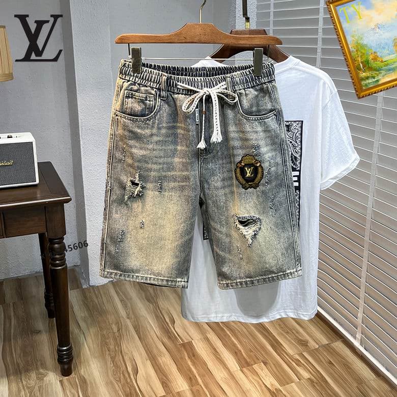 L X V Jean shorts