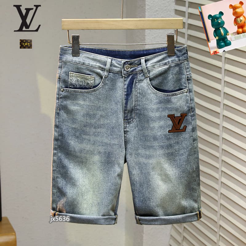 L X V Jean shorts