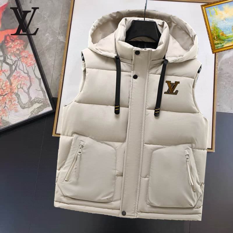 L X V Down vest