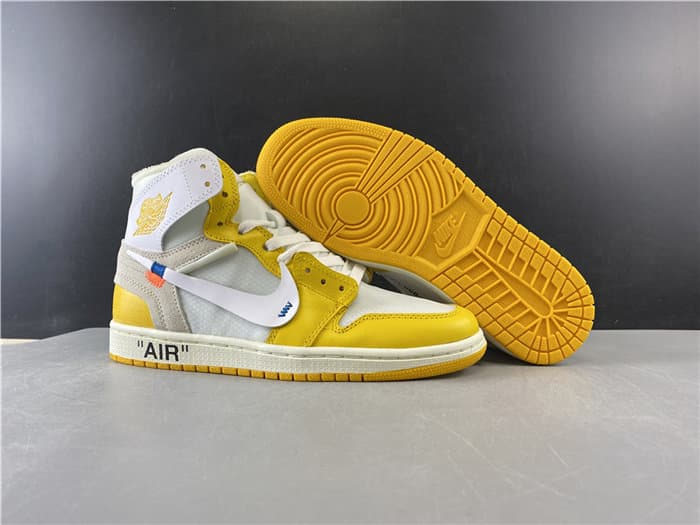 JRD1 Retro OW yellow AQ0818-149