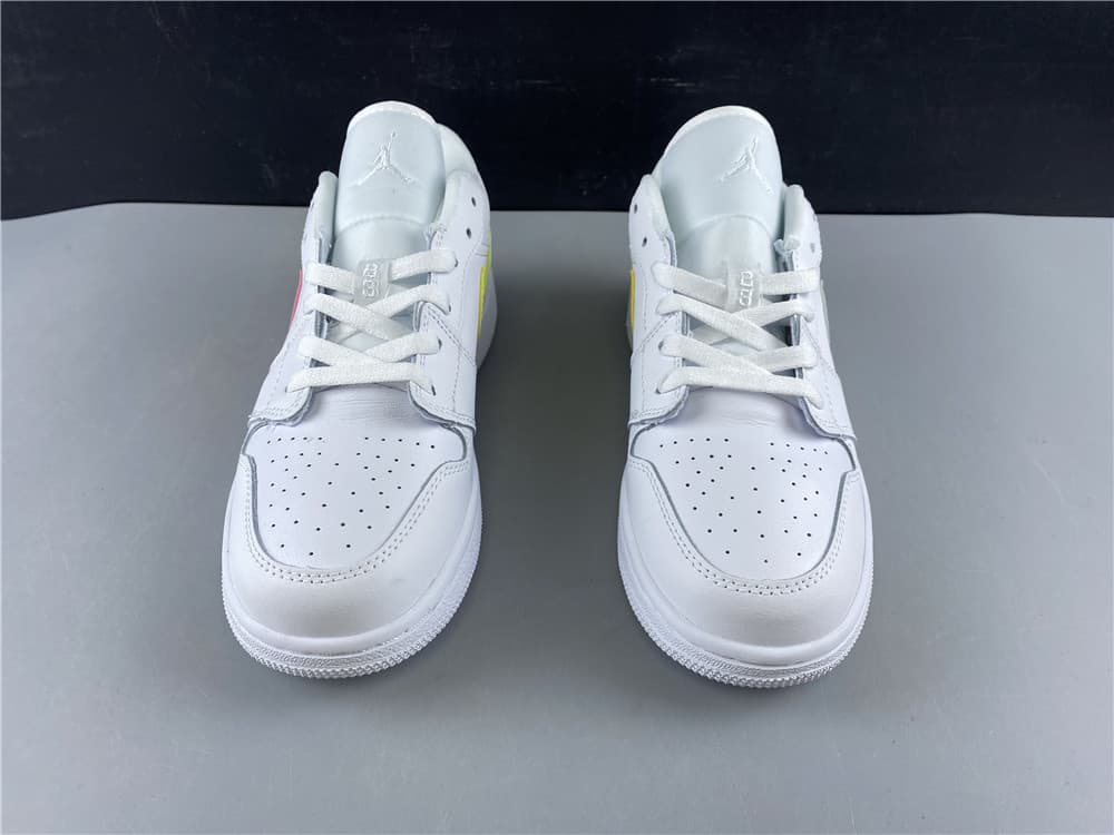 JRD1 Low White Neon CW7035-100