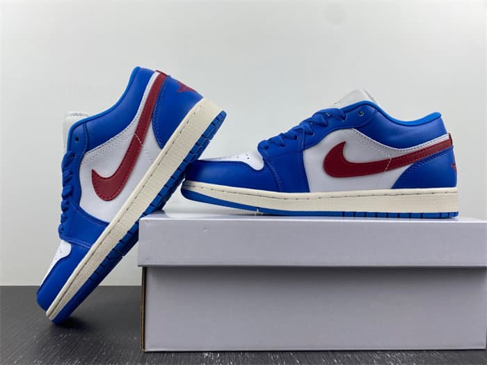JRD 1 Low Sport Blue Gym Red DC0774-416