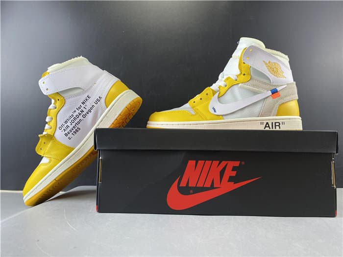 JRD1 Retro OW yellow AQ0818-149