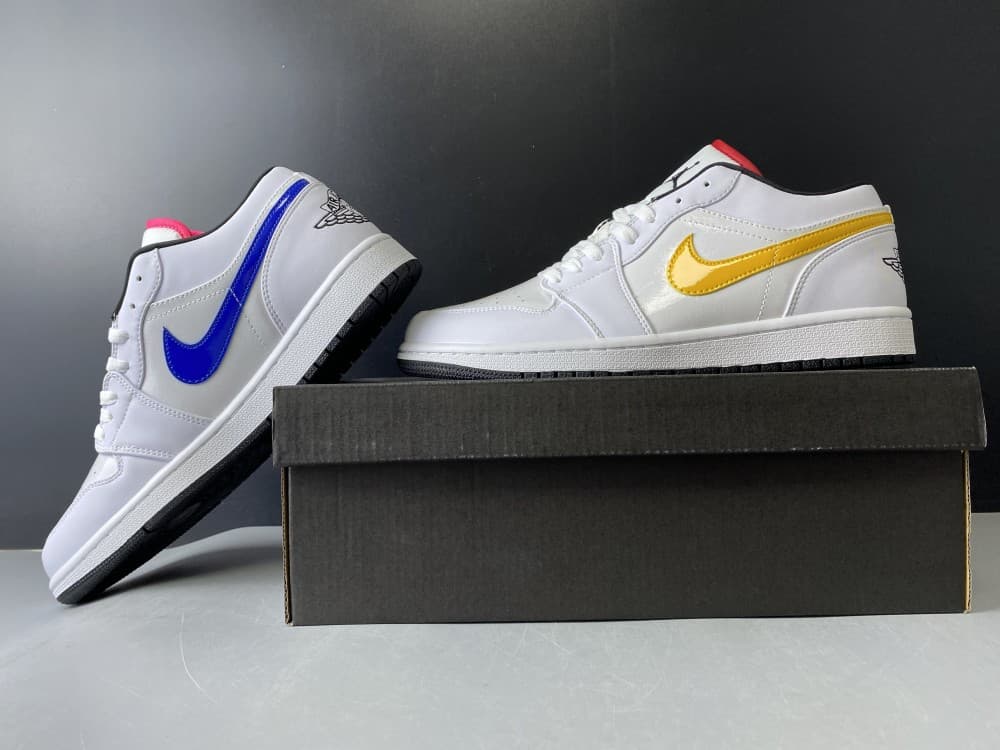 JRD1 White Multi-Color CW7009-100