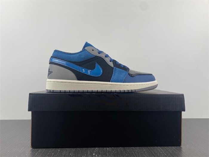 JRD 1 Low SE Craft Obsidian French Blue Ashen Slate White DR8867-400