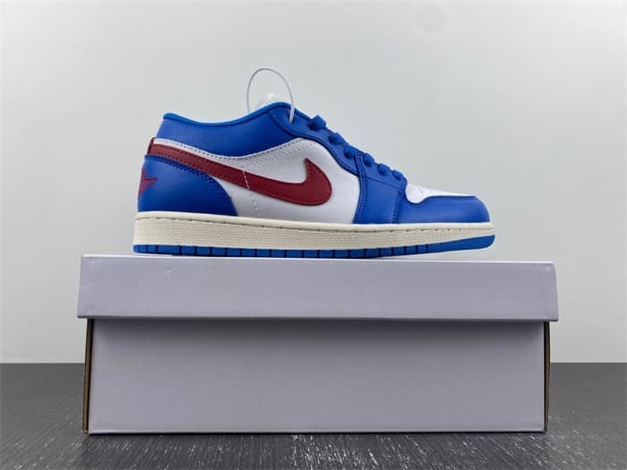 JRD 1 Low Sport Blue Gym Red DC0774-416