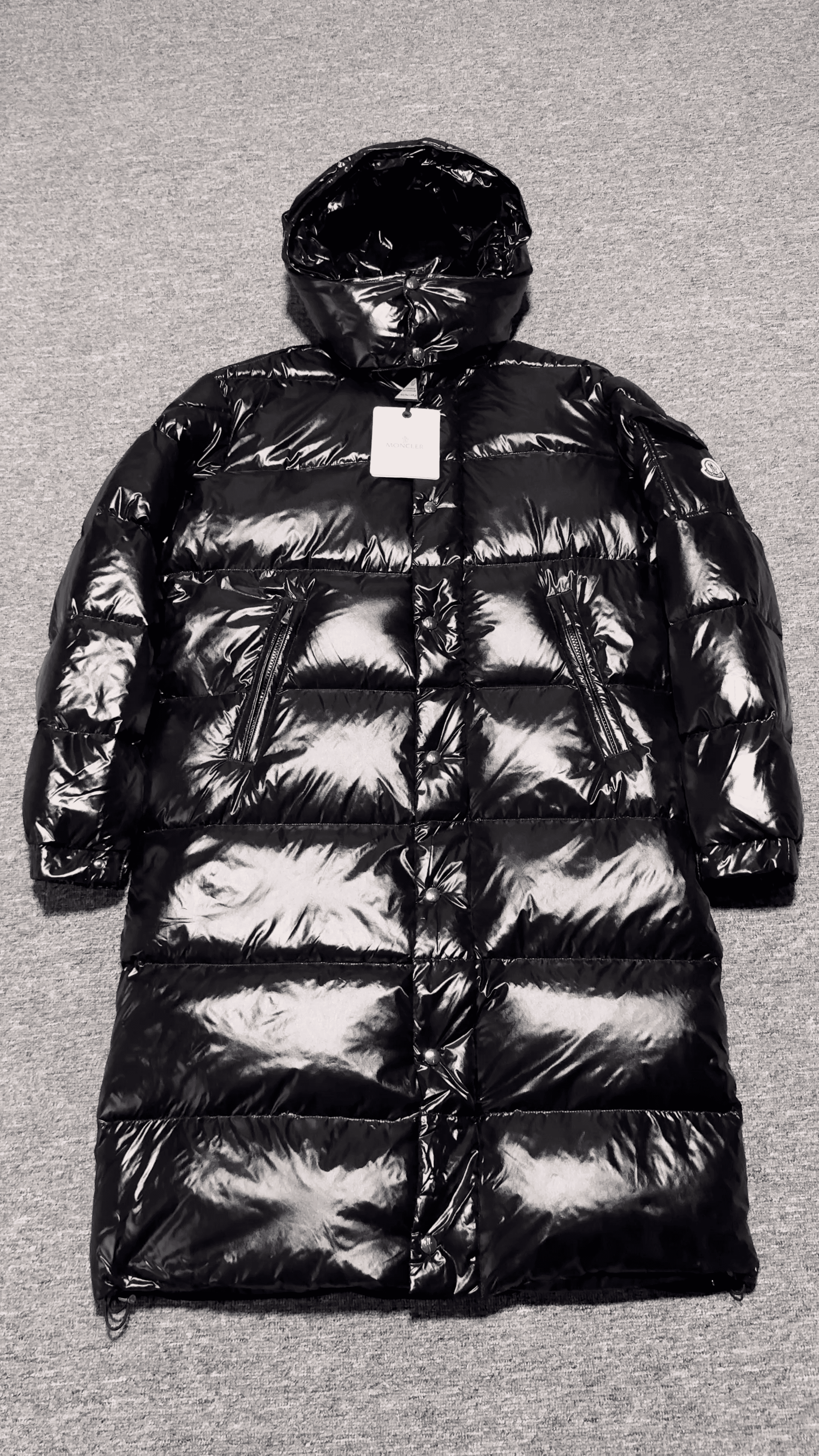MONC Long down jacket