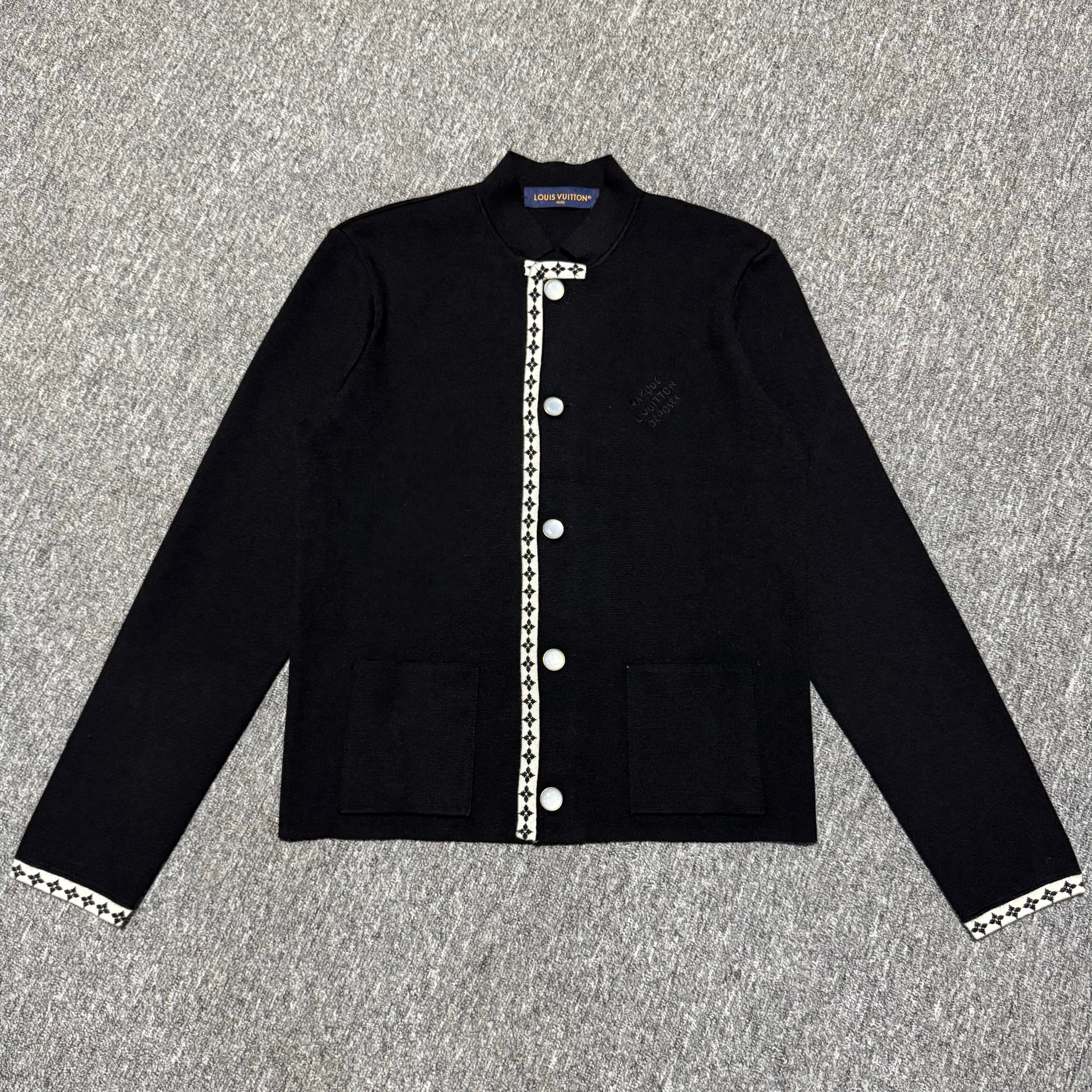 L X V Wool knit sweater Coat