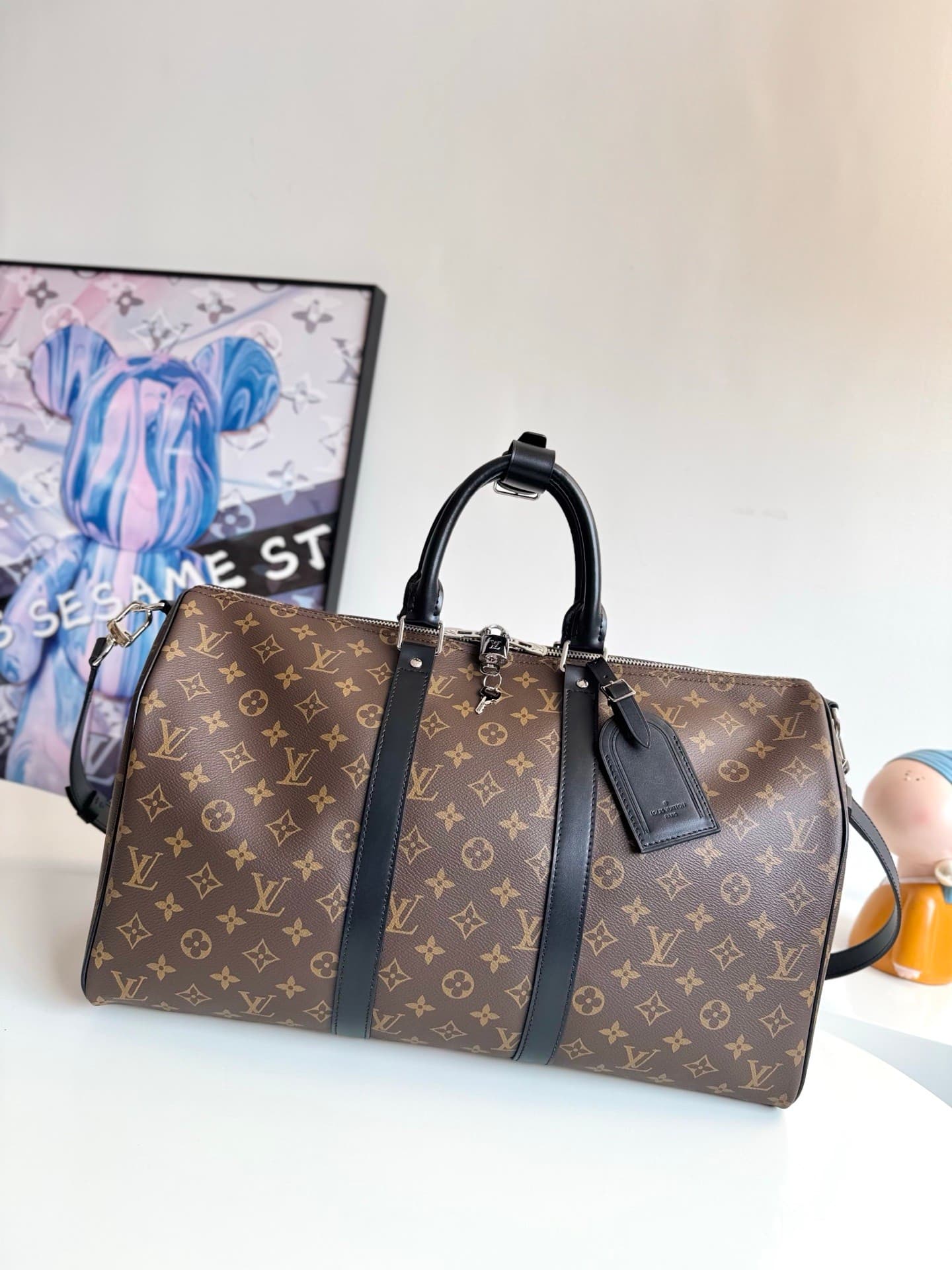 L X V Keepall Bag M56711 45x27x20cm