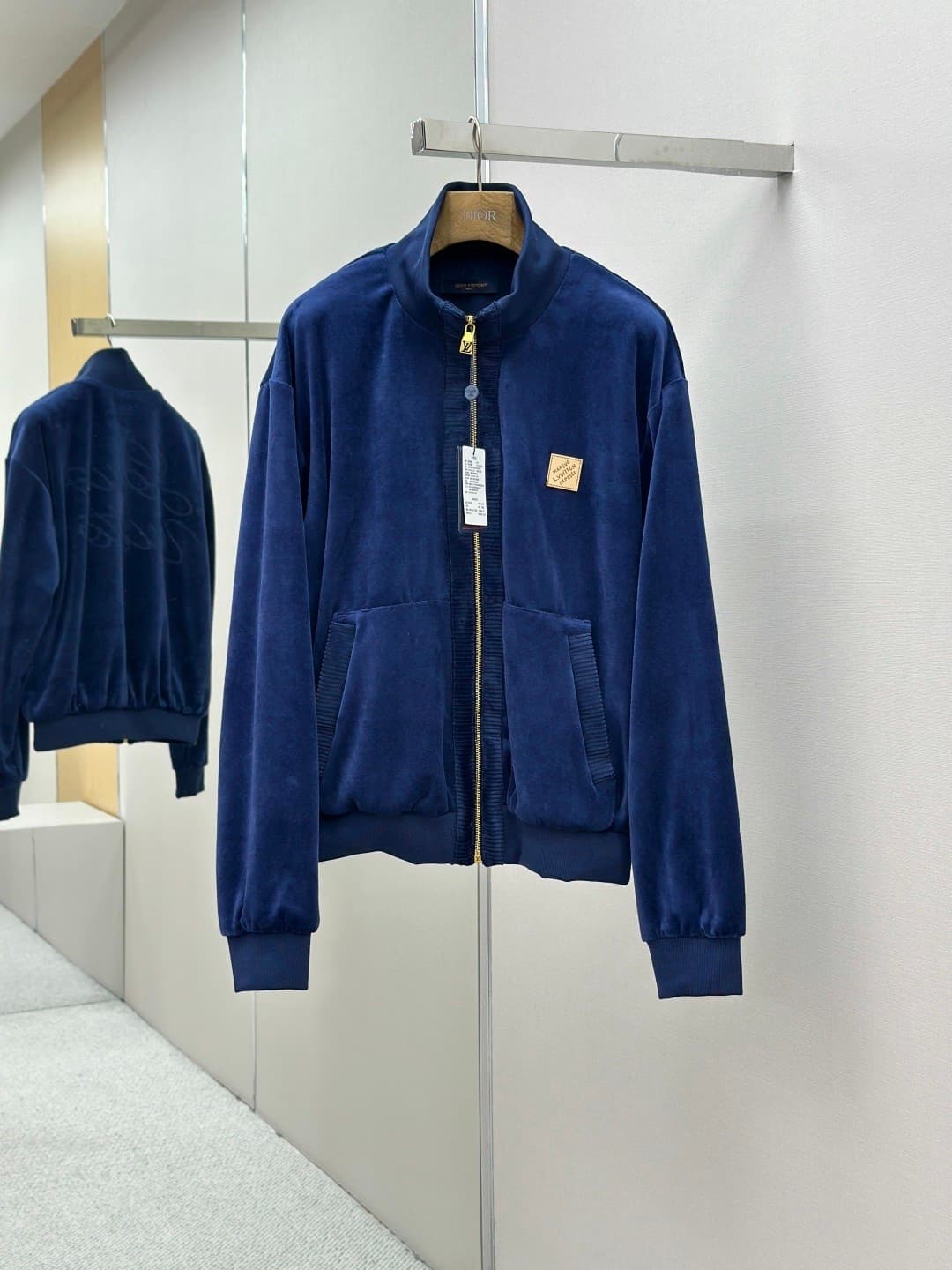 L X V Velvet sweatshirt