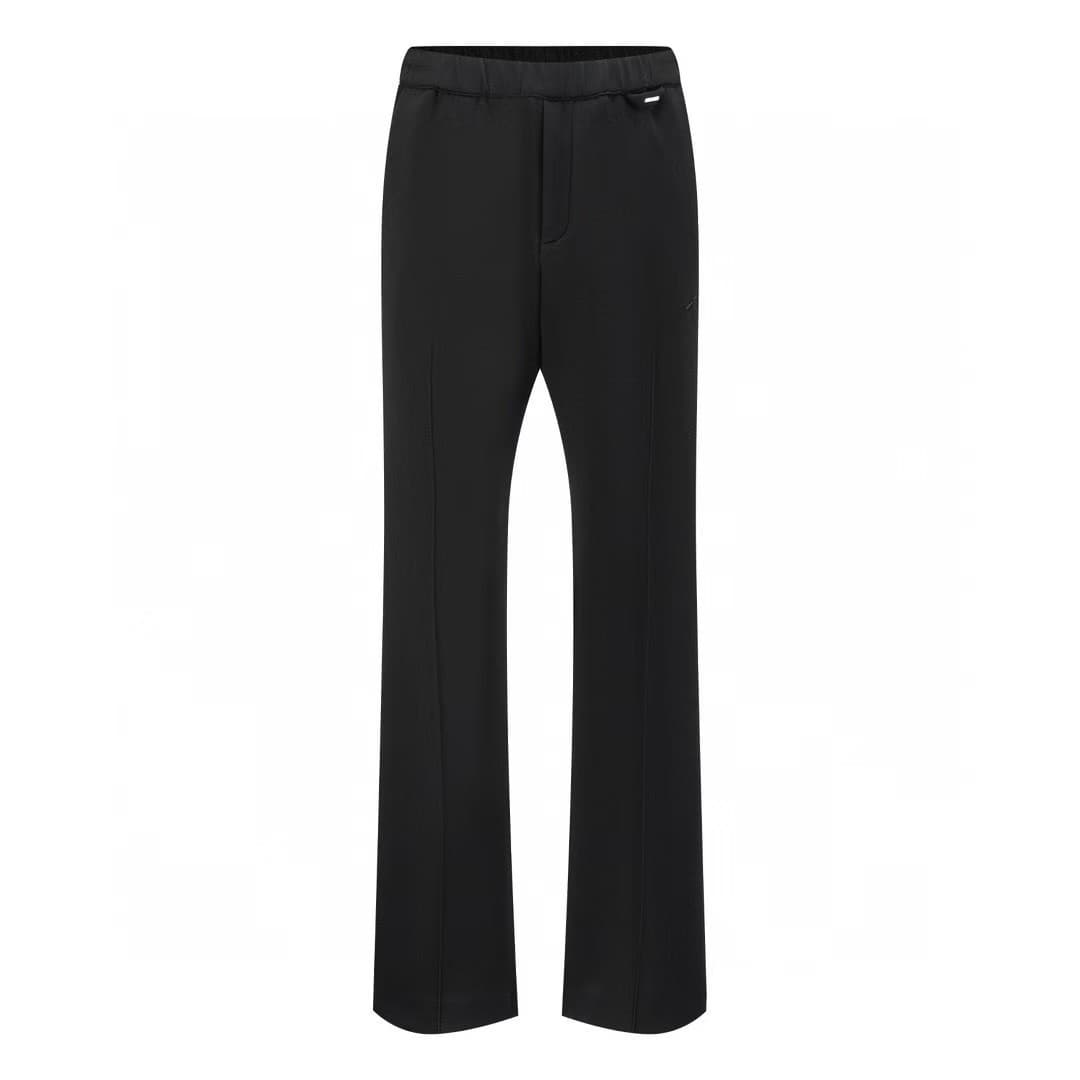 L X V Embroidery space cotton trousers