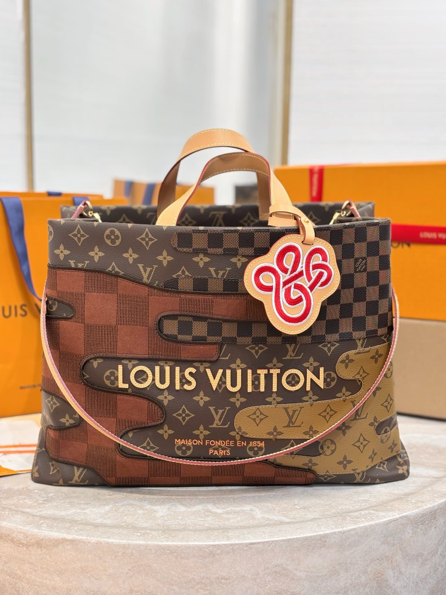 L X V Shopper TOTE M15274 40x32x16cm
