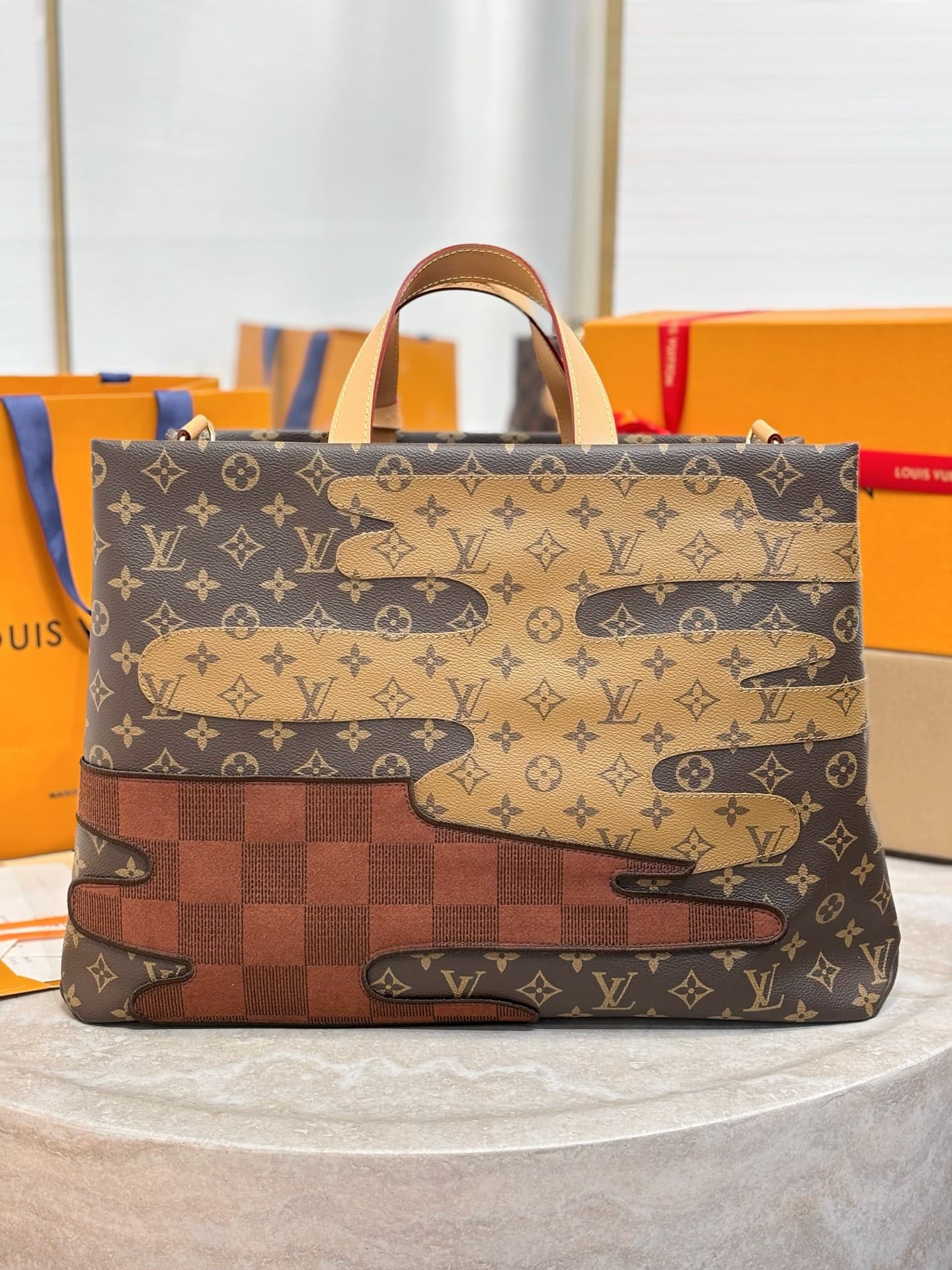 L X V Shopper TOTE M15274 40x32x16cm