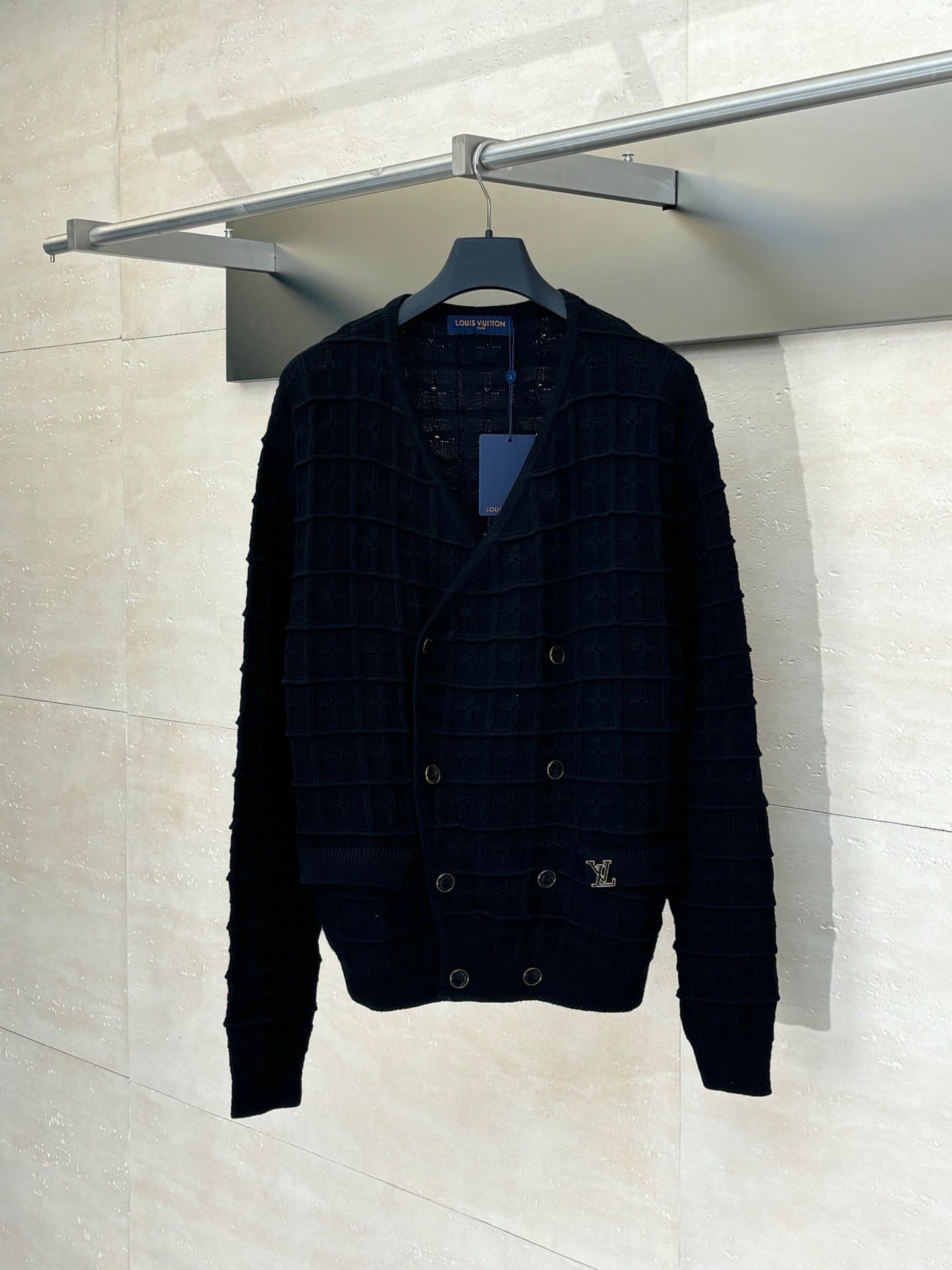 L X V Knitted cardigan