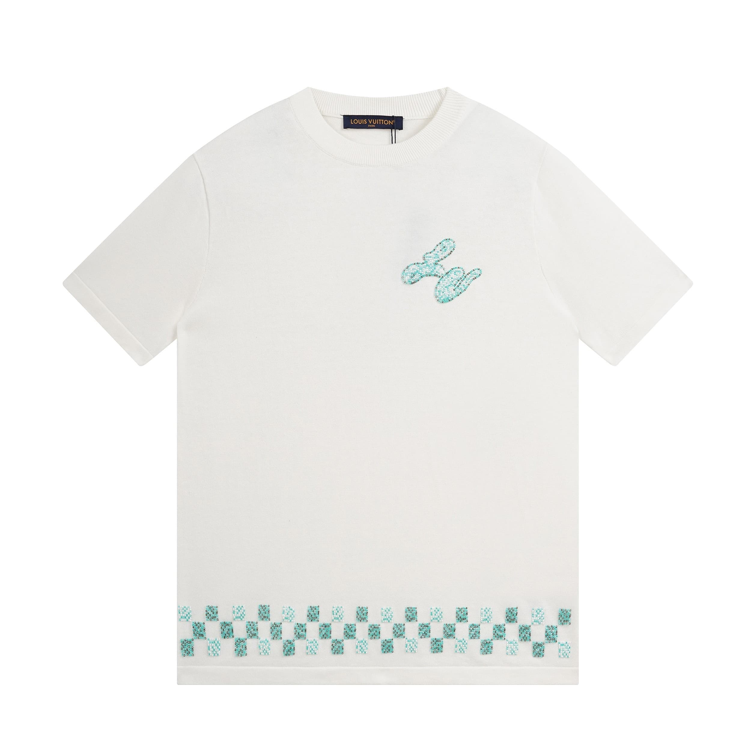 L X V Knitted short sleeve