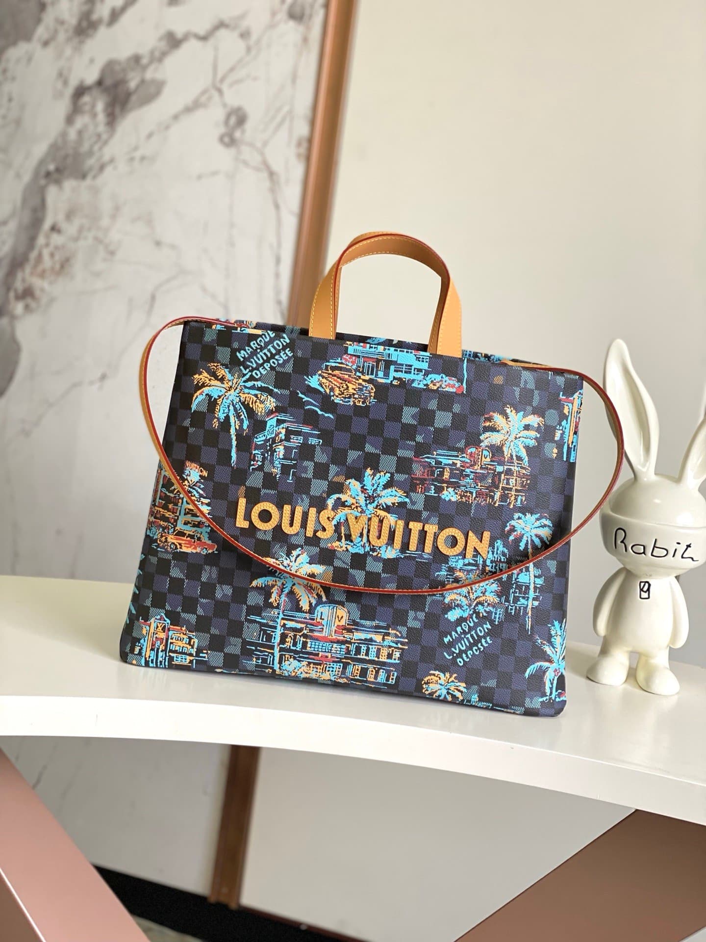 L X V SHOPPER TOTE N00218 40x32x16cm