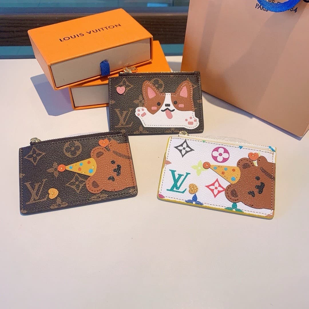 L X V CARD HOLDER(Multiple styles)